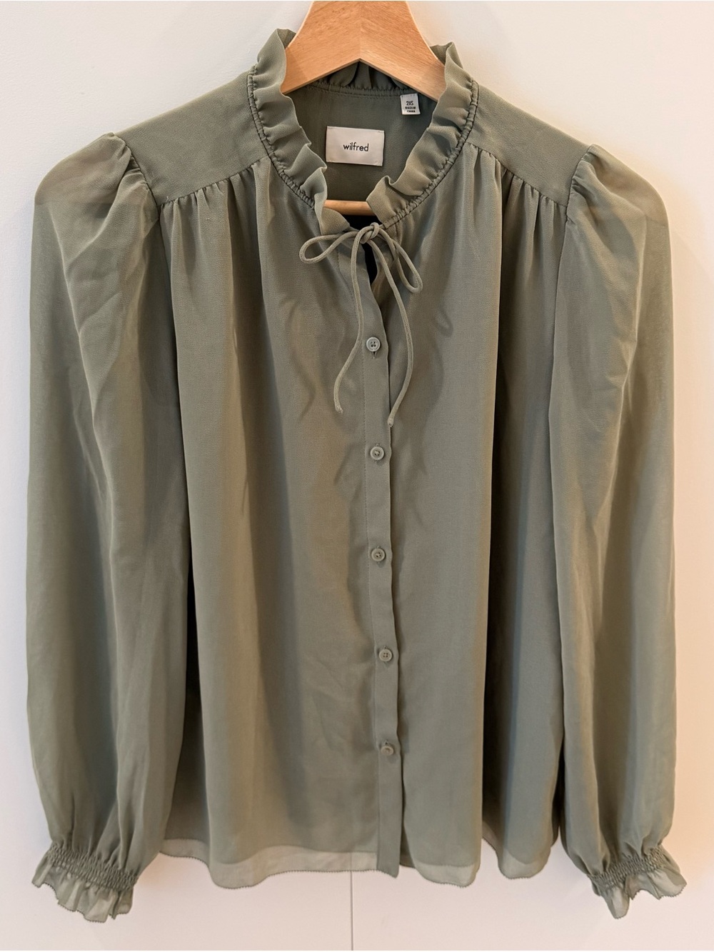 Aritzia Wilfred Alexis Blouse